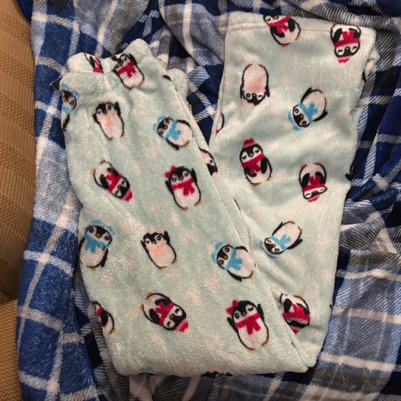 Rue21 Other - Rue21 Blue Penguin Pajama Pants